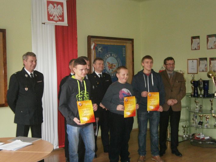 Powiatowe eliminacje XXVII Ogólnopolskiego Turnieju Wiedzy Pożarniczej „Młodzież zapobiega poż