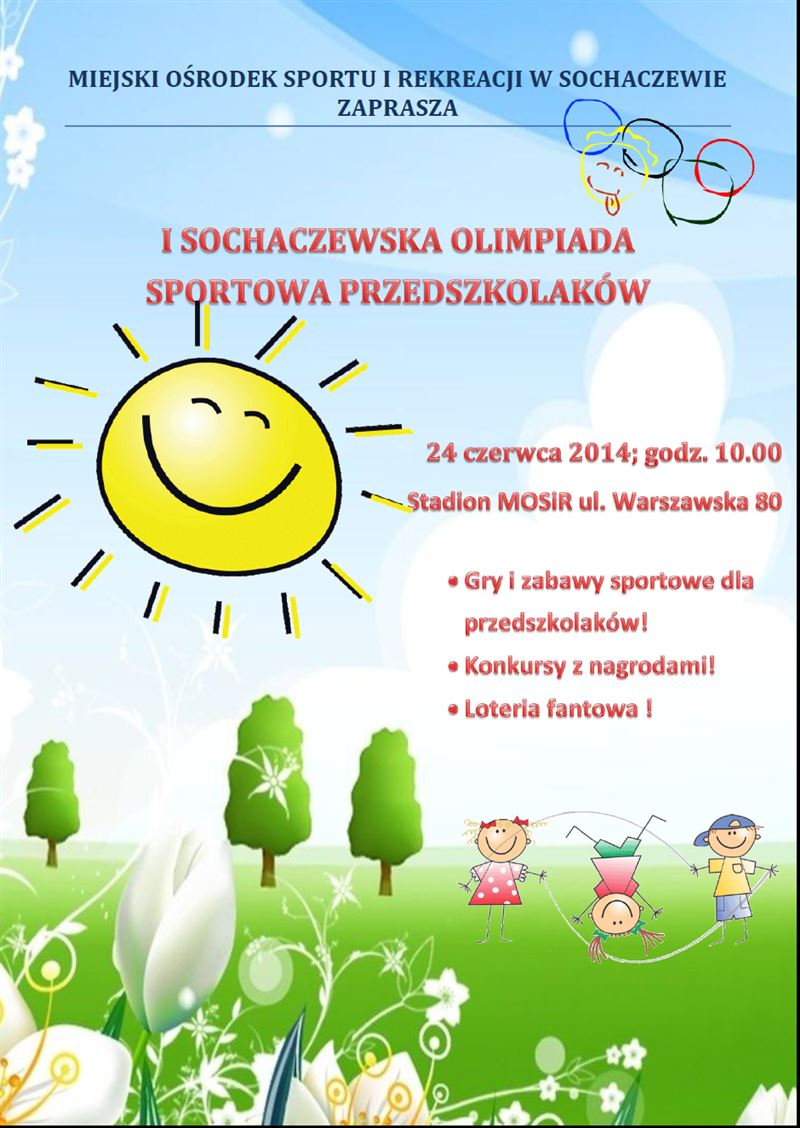 I Sochaczewska Olimpiada Sportowa Przedszkolaków