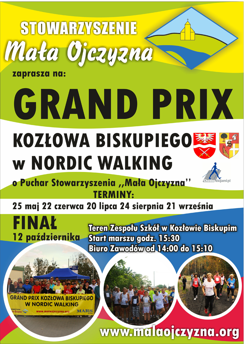 GRAND PRIX KOZŁOWA BISKUPIEGO zaprasza na pierwszy marsz III edycji