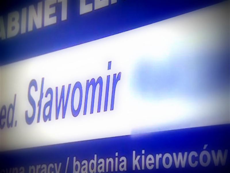 Sławomir W. lekarz ogólnopolski