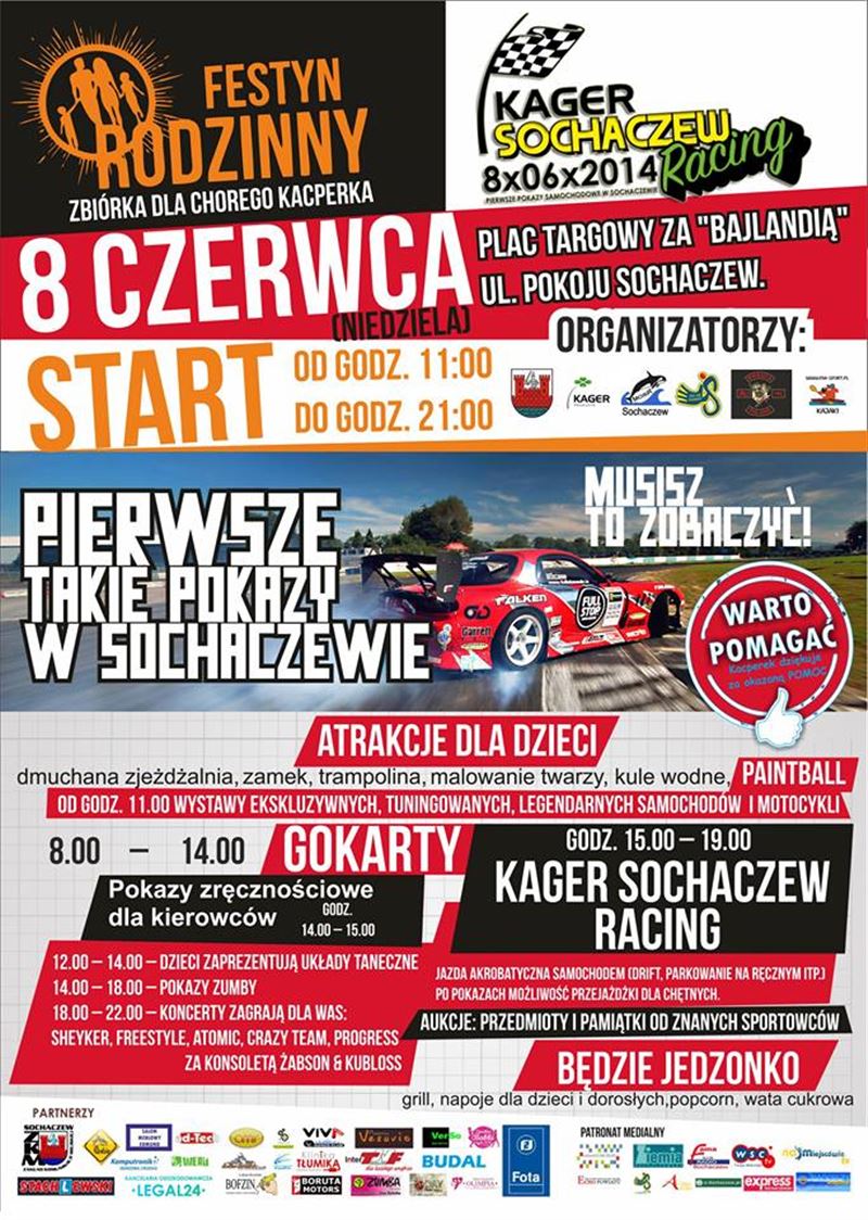 Na czterech kółkach dla Kacperka