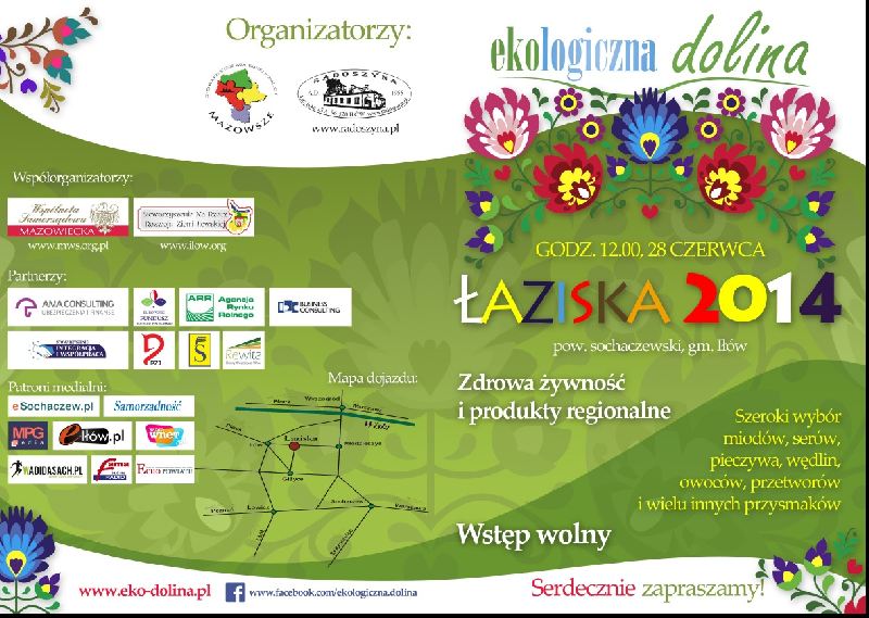 28 czerwca 2014 III edycja Ekologicznej Doliny Łaziska, gm Iłów , pow. Sochaczew