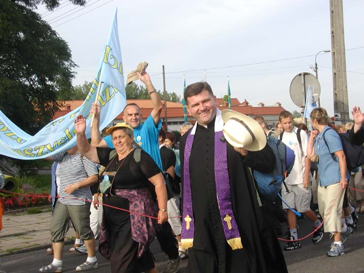 “Błękitni” pielgrzymują