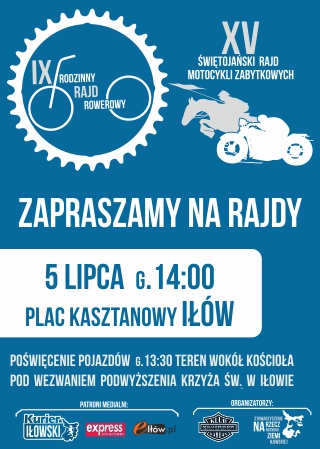 IX Rodzinny Rajd Rowerowy i XV Świętojański Rajd Motocykli Zabytkowych im. gen. Franciszka Seweryna