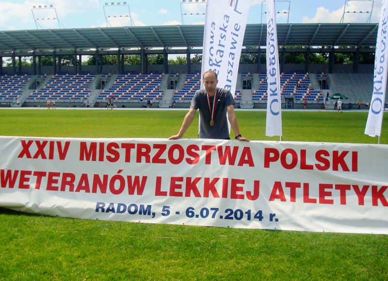 Andrzej Andryszczyk Mistrzem Polski Weteranów na 800 m