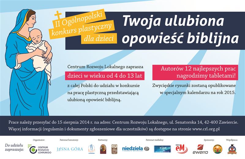 Zapraszamy dzieci do udziału w Konkursie Plastycznym