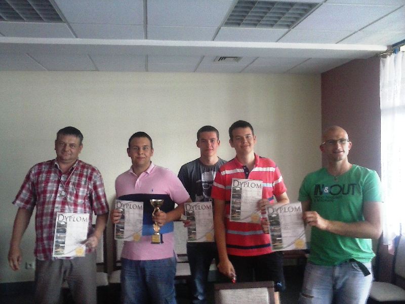 Damian Selerski zwycięzcą Turnieju Warcabowego - 15.07.2014