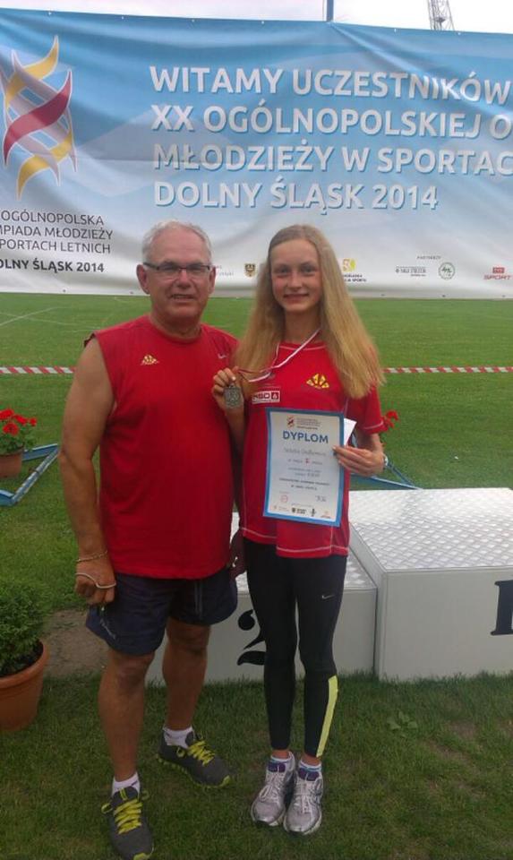 Natalka na podium we Wrocławiu
