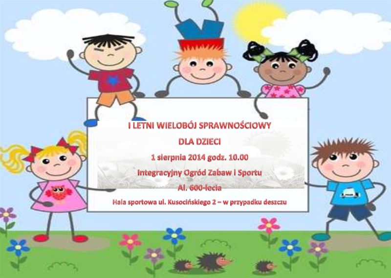Letni Wielobój Sprawnościowy dla Dzieci - 28.07.2014