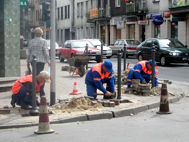 Słupek przy słupku