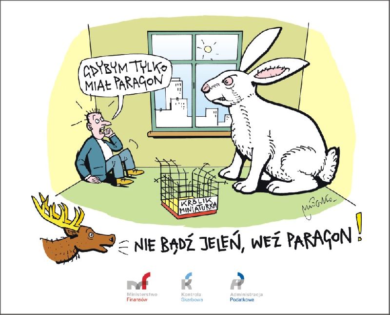 Nie bądź leń weź paragon