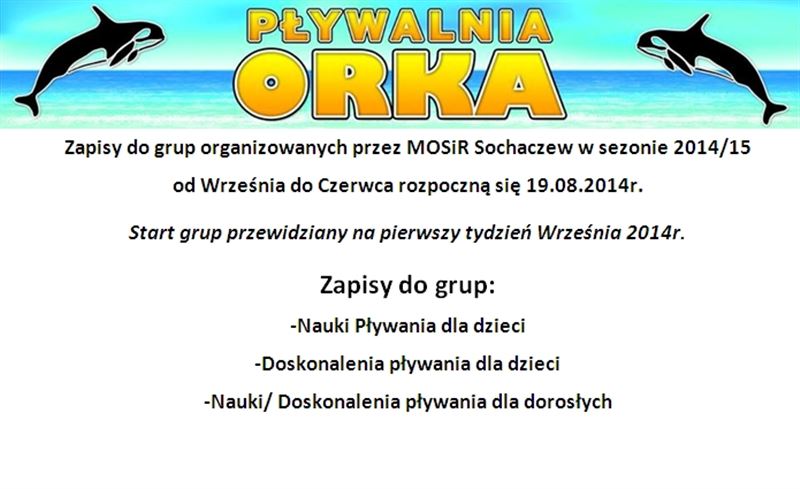 Przygotowania do startu grup w sezonie 2014/15