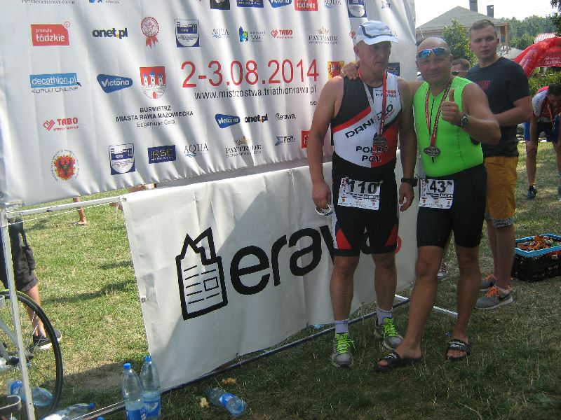 Andrzej i Jacek debiutują w triathlonie