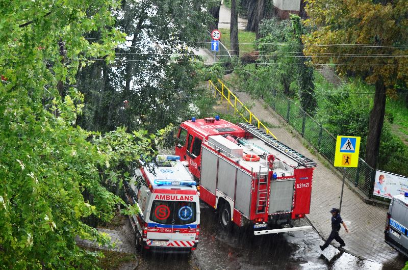 Burza w Sochaczewie 4 sierpnia 2014 zdjęcia