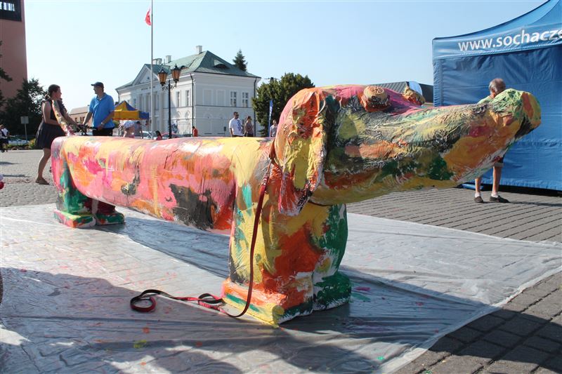 Sochaczewski Zwierzyniec na placu