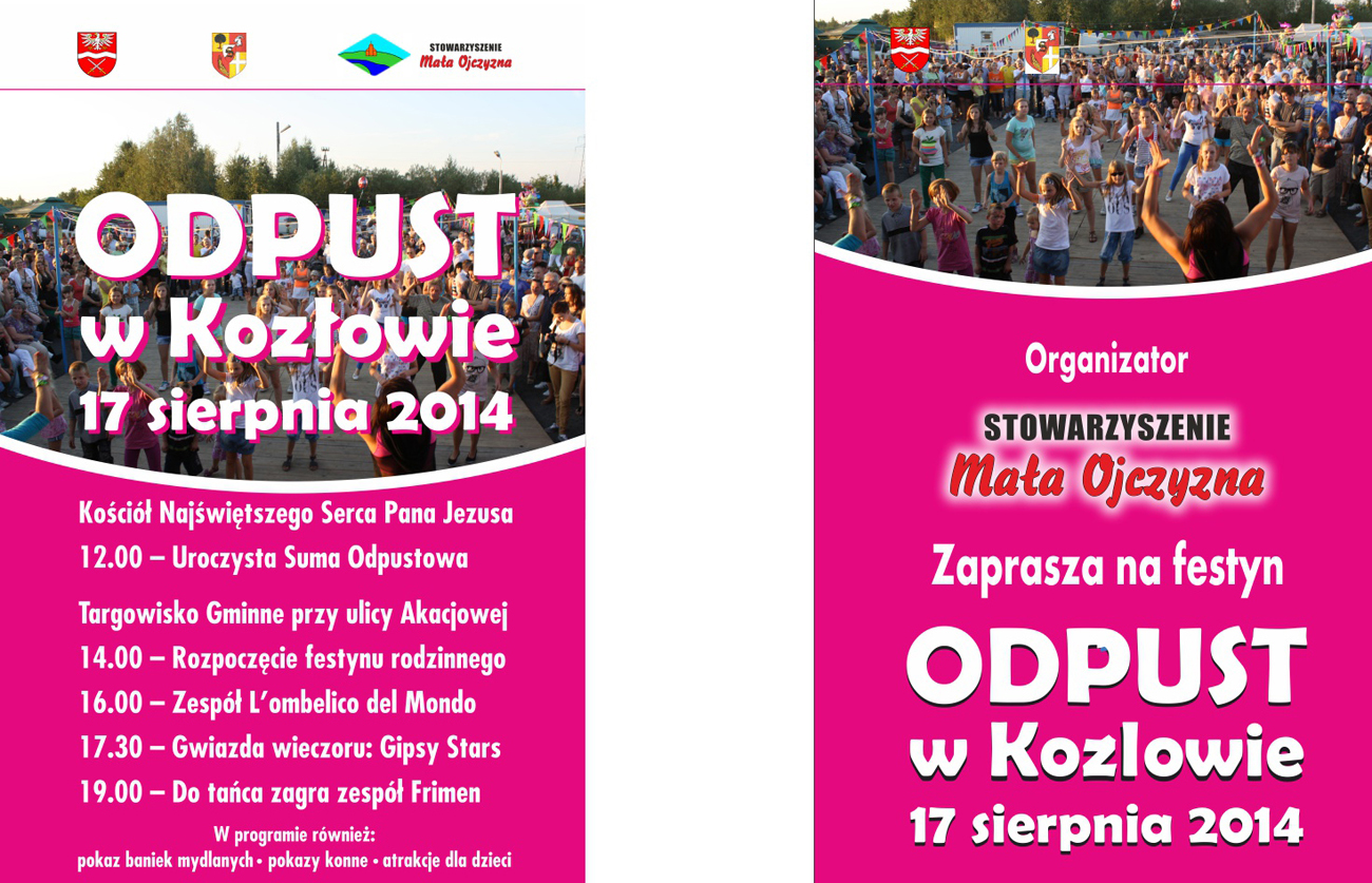 Odpust w Kozłowie już 17 sierpnia