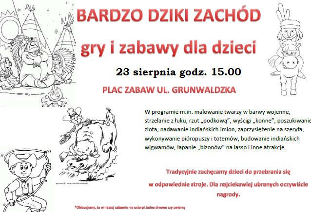 Zmiana terminu pikniku na placu zabaw przy ul. Grunwaldzkiej