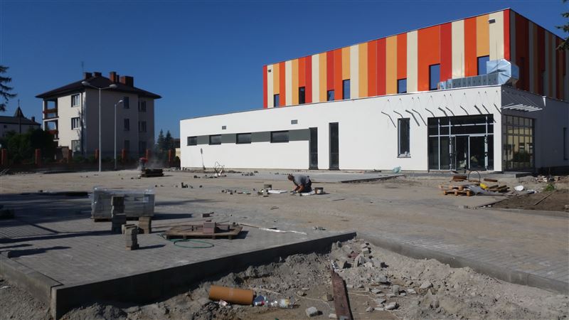 Hala przy SP 4 prawie gotowa... (Galeria zdjęć)