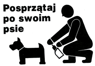 Sprzątaj po piesku kupki