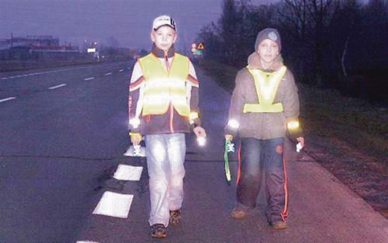 Obowiązkowo załóżcie odblaski