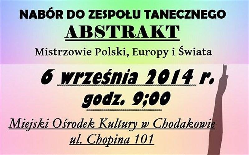 Zapisz się do ABSTRAKTU