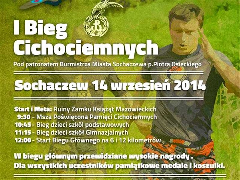 W niedzielę startuje I Bieg Cichociemnych