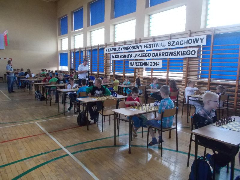 Nasi szachiści na Turnieju w Marzeninie
