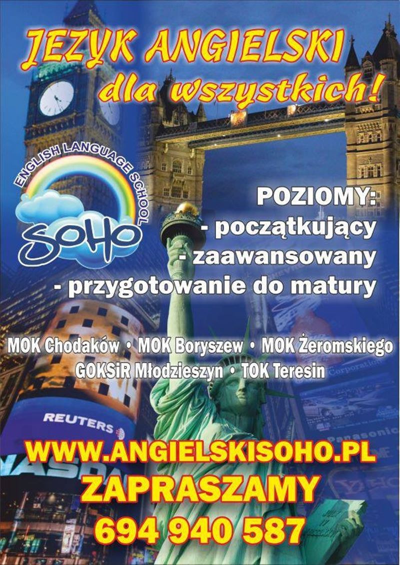 Zapisz się na kurs języka angielskiego