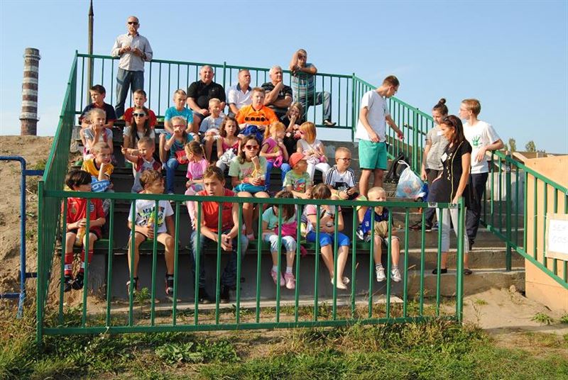 Kibice z Klubu Wolontariatu