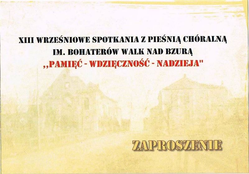 W najbliższą niedzielę zabrzmi pieśń patriotyczna