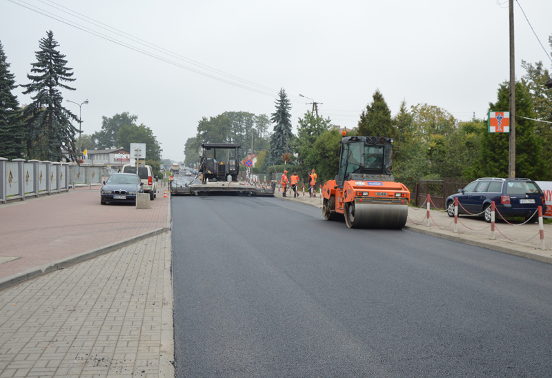 Przebudowa Szymanowskiej i Kolbego dobiega końca