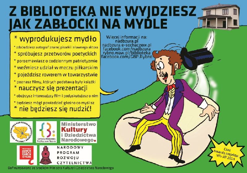 Zapraszamy na spotkanie autorskie w Rybnie