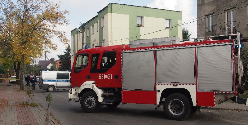 Wyciek gazu na Staszica. Ulica zablokowana