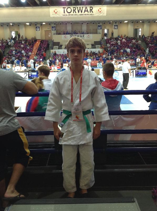 Start Szymona na Warsaw Judo Open