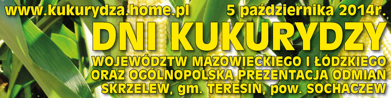 Już w niedzielę XVI Dni Kukurydzy