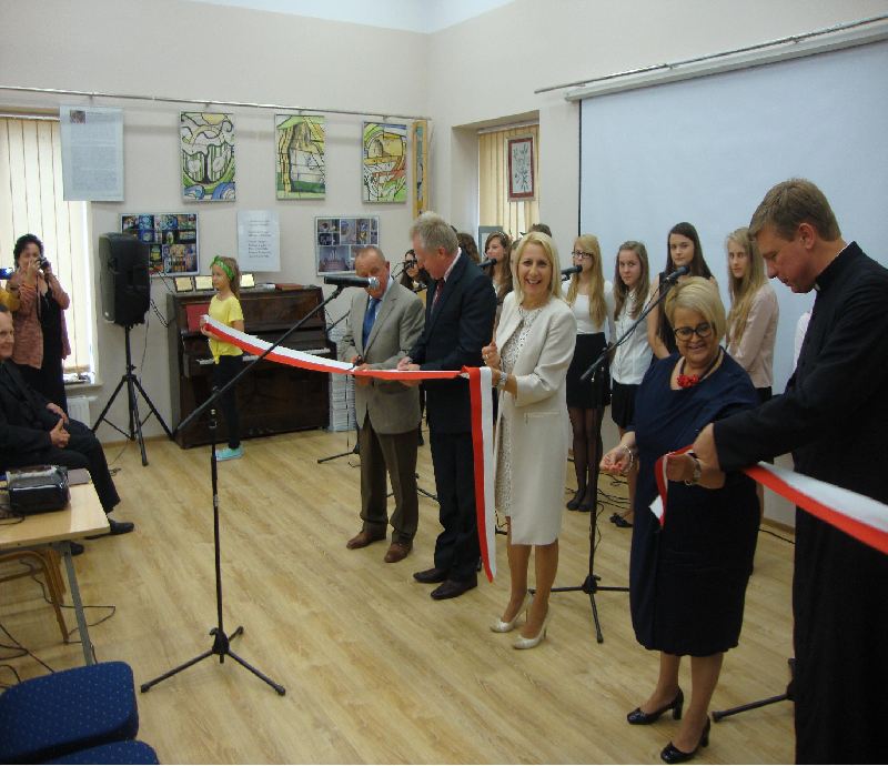 Otwarcie Gminnego Ośrodka Kultury w Młodzieszynie