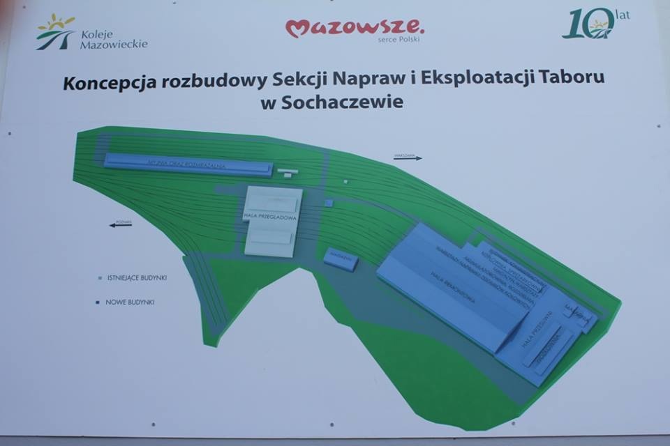 Rozbudowa zaplecza technicznego KM w Sochaczewie! Kolejna ważna inwestycja dla Sochaczewa!
