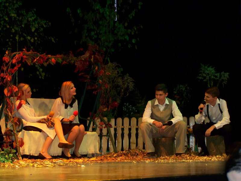 Teatralnie o patronie szkoły