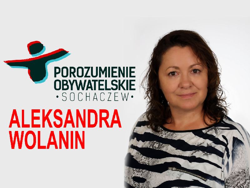 Aleksandra Wolanin – kandydatka do Rady Powiatu – nr 3 na liście