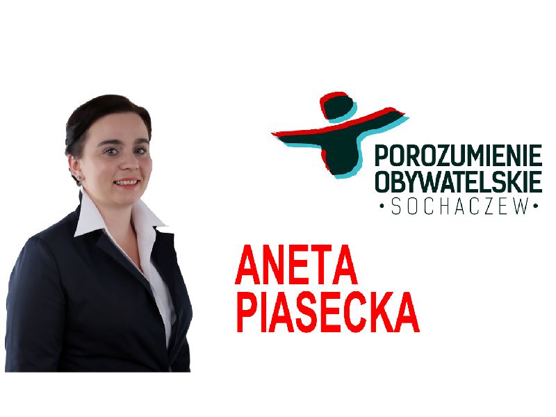 Aneta Piasecka - kandydatka do Rady Powiatu - nr 11 na liście