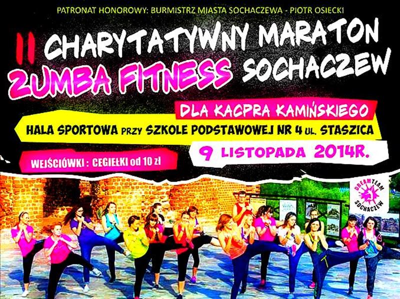Zumba Maraton przetestuje nową salę gimnastyczną