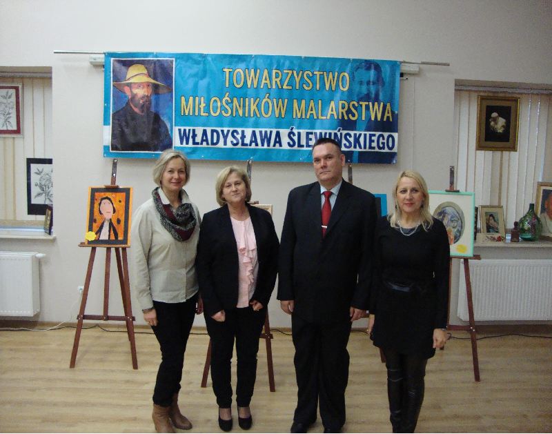 Otwarcie pokonkursowej wystawy prac plastycznych pt: