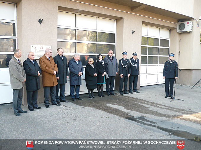 Uroczystość przekazania samochodów