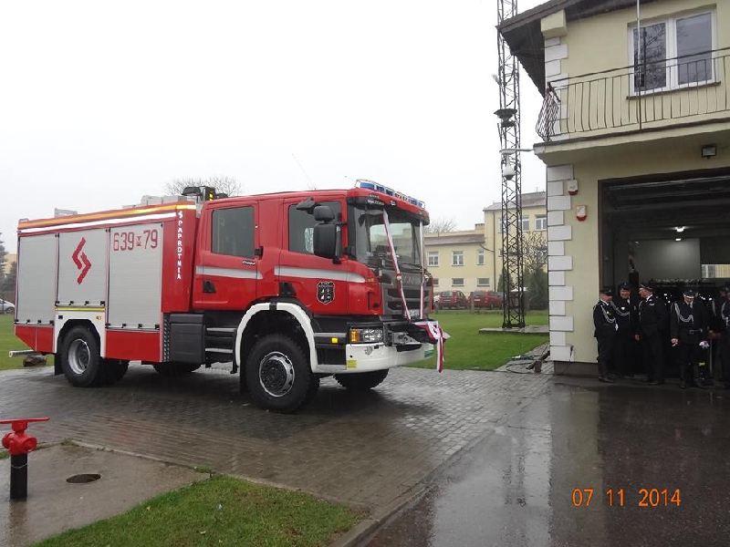 Kolejny nowy samochód strażacki!