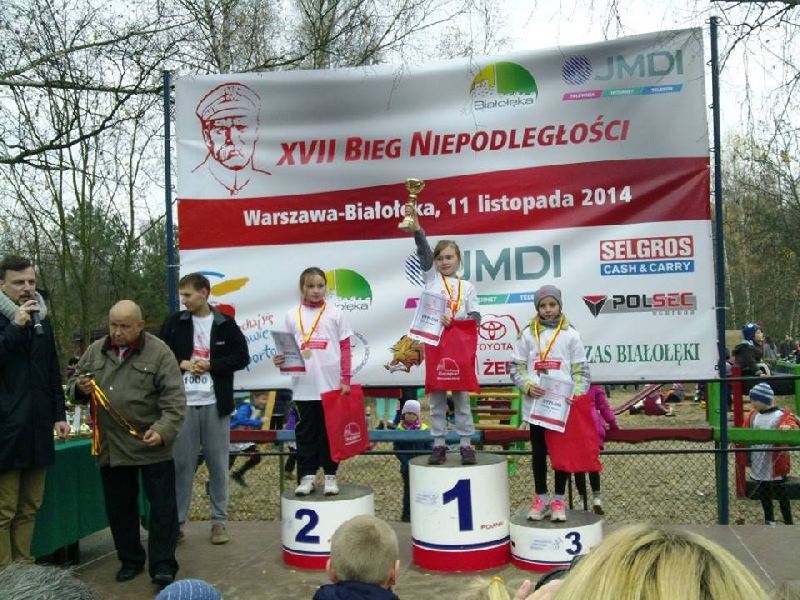 Bieg Niepodległości - Warszawa Białołęka 11.11.2014