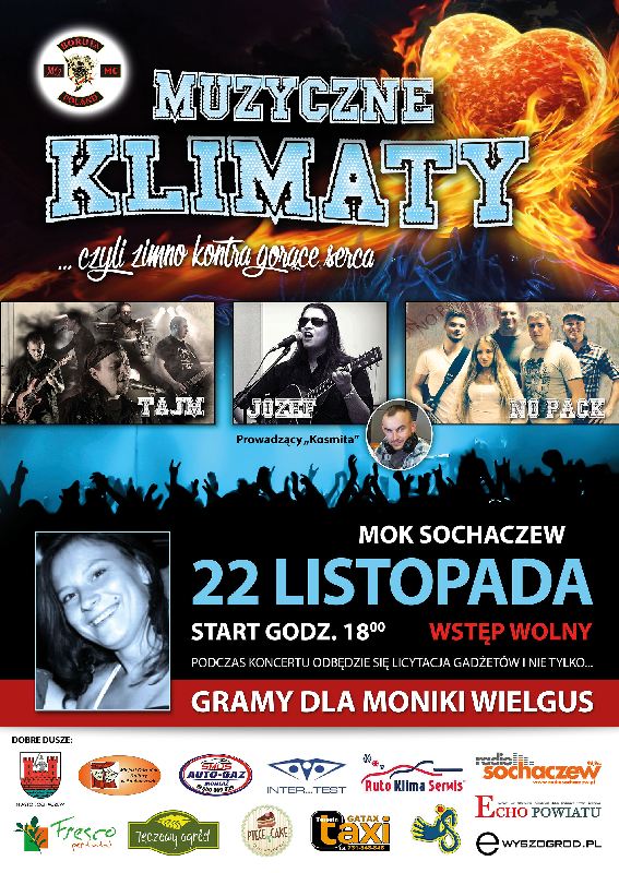 Muzyczne Klimaty – Koncert charytatywny dla Moniki Wielgus