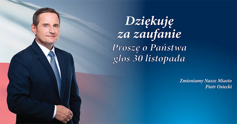 Głosuję na Piotra Osieckiego