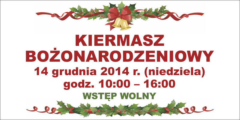 Zapraszamy wystawców na kiermasz