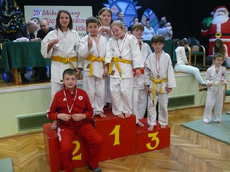 Siedem medali z Mikołajkowego Turnieju Judo w Płocku