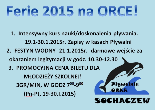 Ferie Zimowe na Orce